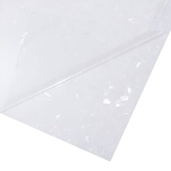 Raamfolies 5 st mat 3D regenboogpatroon PVC 7