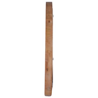 Wandspiegel rond 40 cm teakhout 3