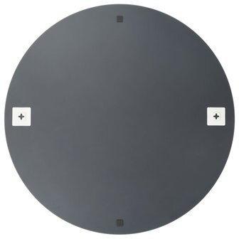 Wandspiegel met LED-lampen rond glas 5