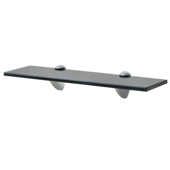 Zwevend schap 40x10 cm 8 mm glas 1