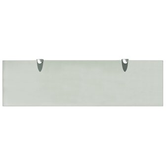 Zwevend schap 70x20 cm 8 mm glas 3