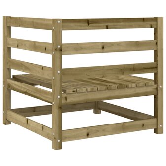 2-delige Loungeset ge&iuml;mpregneerd grenenhout 5