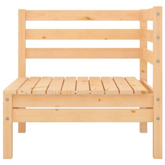 3-delige Loungeset massief grenenhout 3