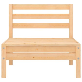 3-delige Loungeset massief grenenhout 6