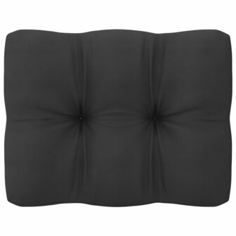 2-delige Loungeset met kussens massief grenenhout 6