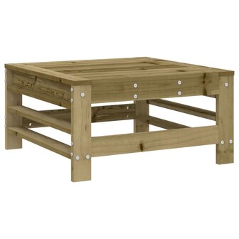 3-delige Loungeset ge&iuml;mpregneerd grenenhout 6