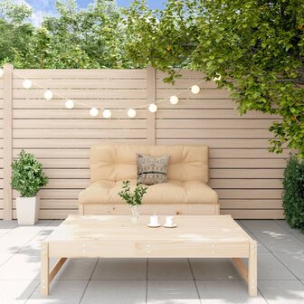 2-delige Loungeset massief grenenhout 1