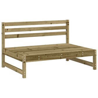 2-delige Loungeset ge&iuml;mpregneerd grenenhout 4