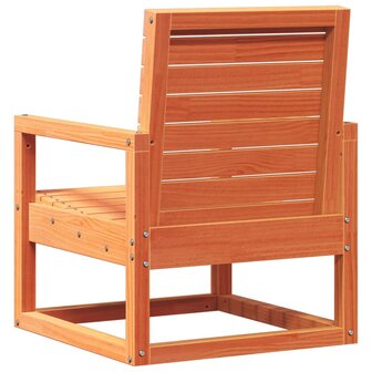 3-delige Loungeset massief grenenhout wasbruin 6