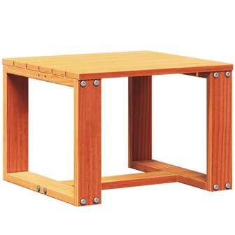 3-delige Loungeset massief grenenhout wasbruin 8