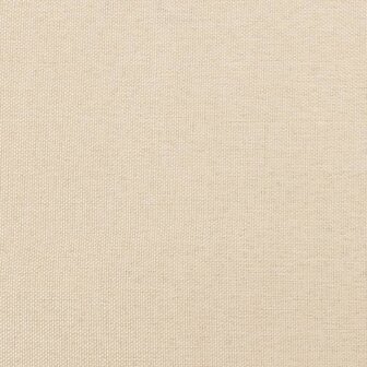 Hoofdborden 2 st 100x5x78/88 cm stof cr&egrave;mekleurig 7