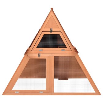 Konijnenhok 152x127x109,5 cm massief vurenhout 3