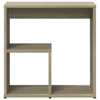 Bijzettafel 50x30x50 cm spaanplaat sonoma eikenkleurig 5