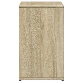 Bijzettafel 50x30x50 cm spaanplaat sonoma eikenkleurig 6