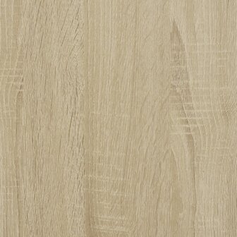 Bijzettafel 50x30x50 cm spaanplaat sonoma eikenkleurig 9