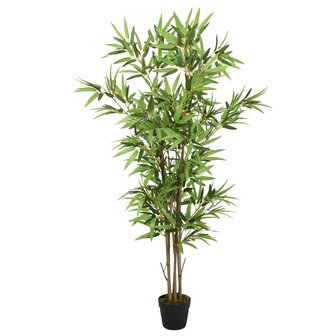 Kunstplant bamboe 1288 bladeren 180 cm groen 1
