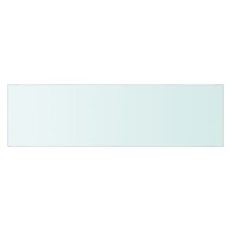 Wandschap transparant 70x20 cm glas 2