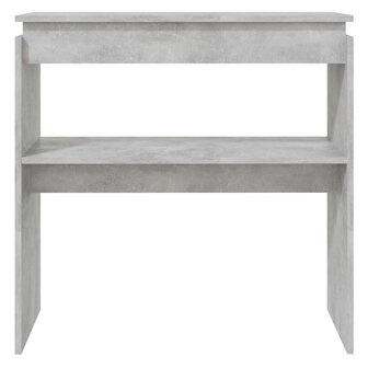 Wandtafel 80x30x80 cm spaanplaat betongrijs 4