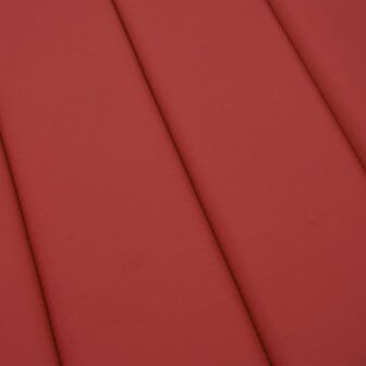 Ligbedkussen 186x58x3 cm oxford stof rood 6