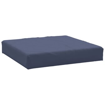 Palletkussen 60x60x10 cm oxford stof marineblauw 2