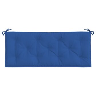 Tuinbankkussen 120x50x7 cm oxford stof blauw 4