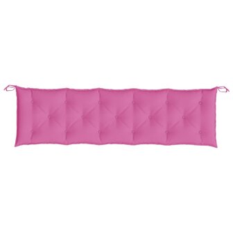 Tuinbankkussen 180x50x7 cm oxford stof roze 4
