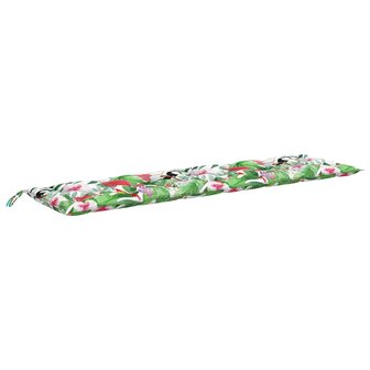 Tuinbankkussen 200x50x7 cm stof meerkleurig 2