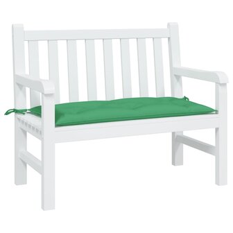 Tuinbankkussen 110x50x7 cm oxford stof groen 3