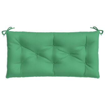 Tuinbankkussen 110x50x7 cm oxford stof groen 4