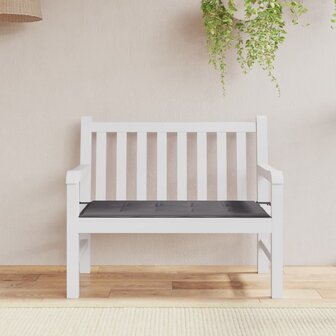 Tuinbankkussen 120x50x3 cm oxford stof antracietkleurig 1