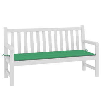 Tuinbankkussen 150x50x3 cm oxford stof groen 3