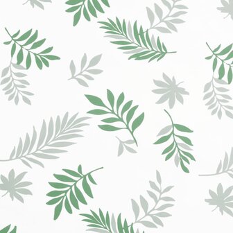 Tuinstoelkussens 4 st bladpatroon 50x50x3 cm stof 7