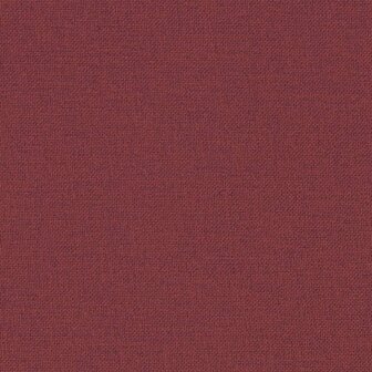 Stoelkussens 2 st lage rug 100x50x4 cm stof gem&ecirc;leerd wijnrood 7