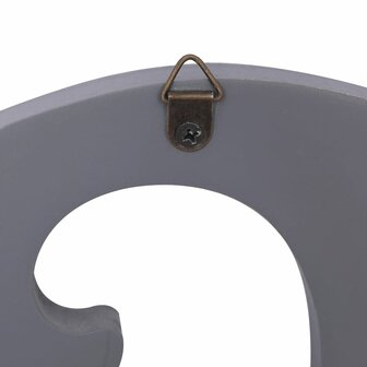 Wandkapstok FAMILY 74x29,5 cm grijs 5