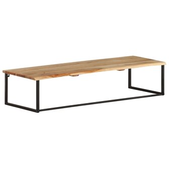 Kapstok met schap 100x35x22 cm massief acaciahout 10