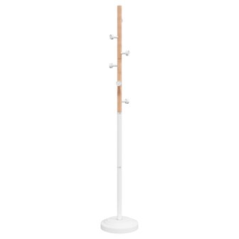 Kapstok 177 cm gepoedercoat ijzer wit 6