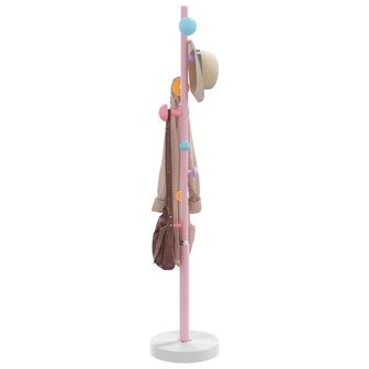Kapstok 172 cm gepoedercoat ijzer roze 1