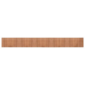 Vloerkleed rechthoekig 60x500 cm bamboe naturel 2