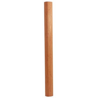 Vloerkleed rechthoekig 80x100 cm bamboe bruin 3