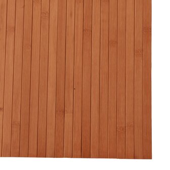 Vloerkleed rechthoekig 80x300 cm bamboe bruin 6