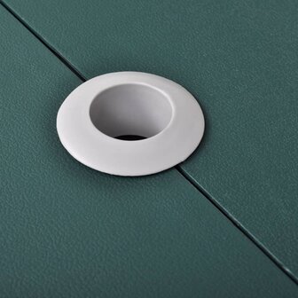 Campingtafel met vier stoelen extra licht aluminium inklapbaar (groen) 3