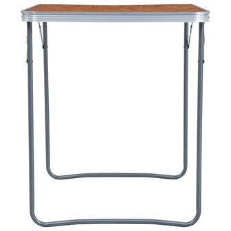 Campingtafel inklapbaar met metalen frame 80x60 cm 4