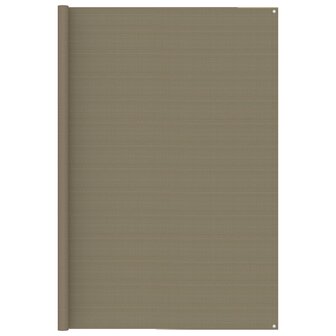 Tenttapijt 250x350 cm taupe 1