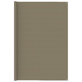 Tenttapijt 250x400 cm taupe 1