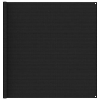 Tenttapijt 200x200 cm zwart 1