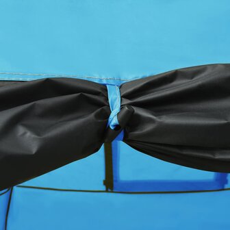 Iglotent 8-persoons 650x240x190 cm blauw 7