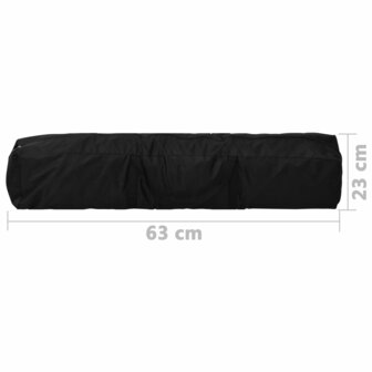 Iglotent 8-persoons 650x240x190 cm blauw 10