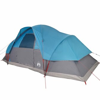 Koepeltent 9-persoons waterdicht blauw 4