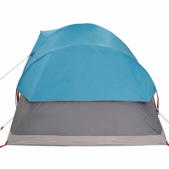 Koepeltent 9-persoons waterdicht blauw 8