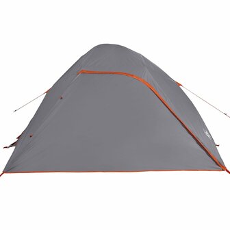 Koepeltent 4-persoons waterdicht grijs 7